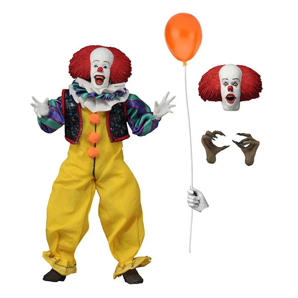 Stephen Kings: Es - 1990 - Retro Pennywise - Actionfigur - 20 cm