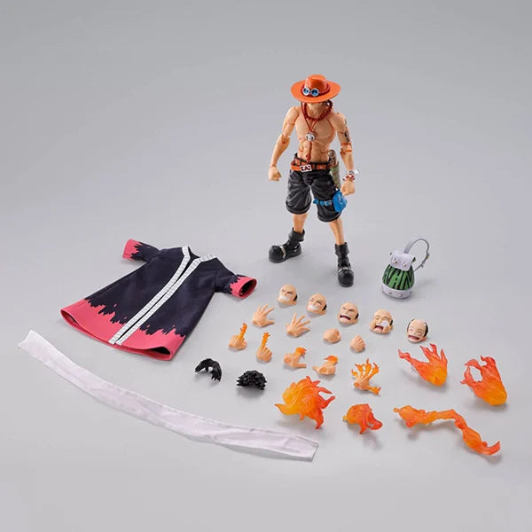 One Piece: Portgas D. Ace (Fire Fist) - S.H. Figuarts - Actionfigur - 15 cm