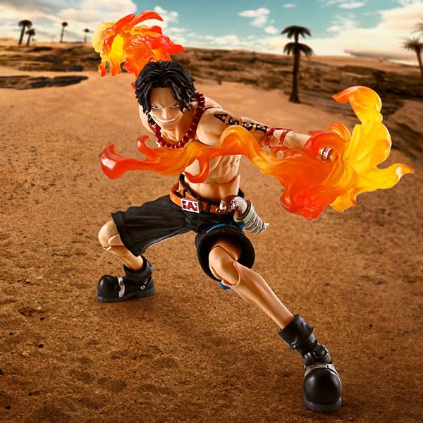 One Piece: Portgas D. Ace (Fire Fist) - S.H. Figuarts - Actionfigur - 15 cm