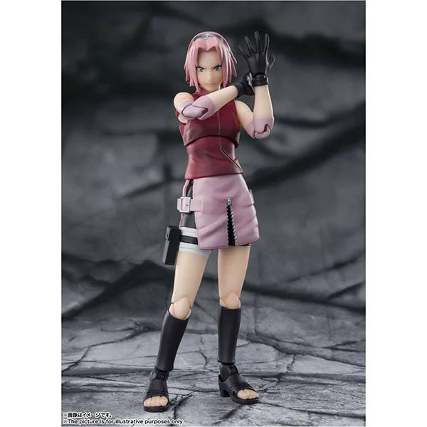 Naruto: Shippuden - Sakura Haruno (Inheritor of Tsunade's indominable will) - S.H. Figuarts - Actionfigur - 14 cm
