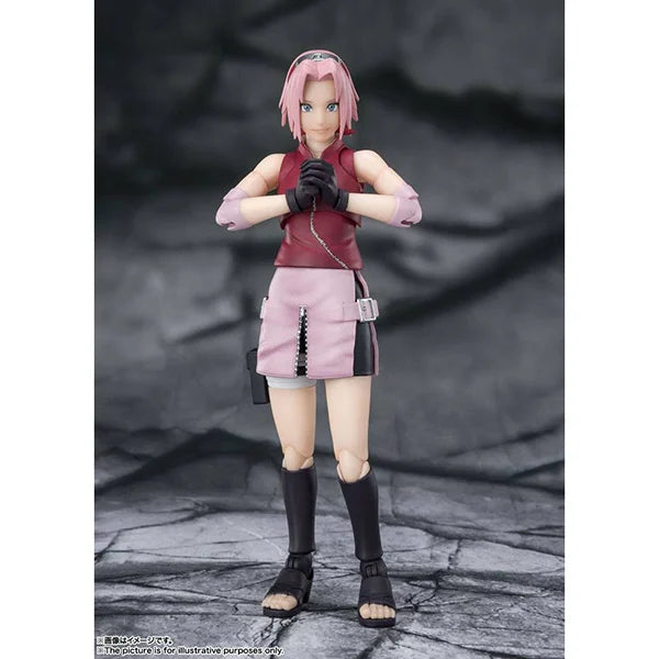 Naruto: Shippuden - Sakura Haruno (Inheritor of Tsunade's indominable will) - S.H. Figuarts - Actionfigur - 14 cm