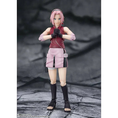 Naruto: Shippuden - Sakura Haruno (Inheritor of Tsunade's indominable will) - S.H. Figuarts - Actionfigur - 14 cm