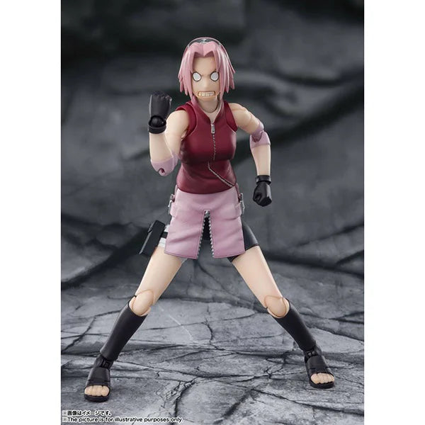 Naruto: Shippuden - Sakura Haruno (Inheritor of Tsunade's indominable will) - S.H. Figuarts - Actionfigur - 14 cm