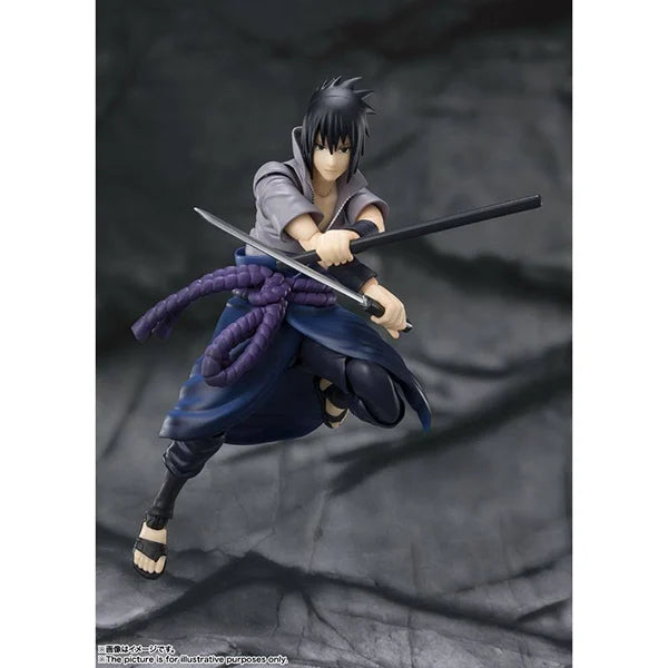 Naruto: Shippuden - Sasuke Uchiha (He who bears all Hatred) - S.H. Figuarts - Actionfigur - 15 cm
