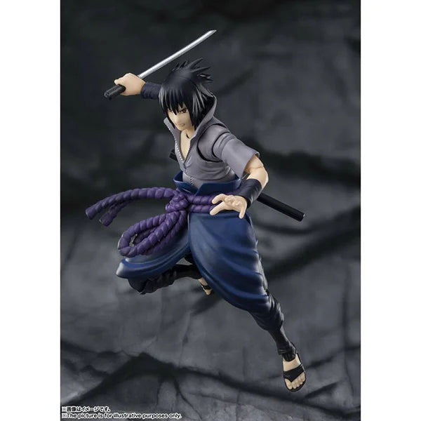 Naruto: Shippuden - Sasuke Uchiha (He who bears all Hatred) - S.H. Figuarts - Actionfigur - 15 cm