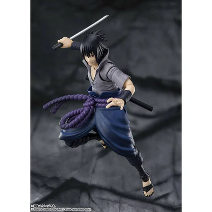 Naruto: Shippuden - Sasuke Uchiha (He who bears all Hatred) - S.H. Figuarts - Actionfigur - 15 cm