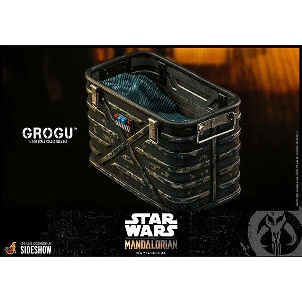 Hot Toys: Star Wars - The Mandalorian - Grogu 3er-Set - Actionfiguren 1/6