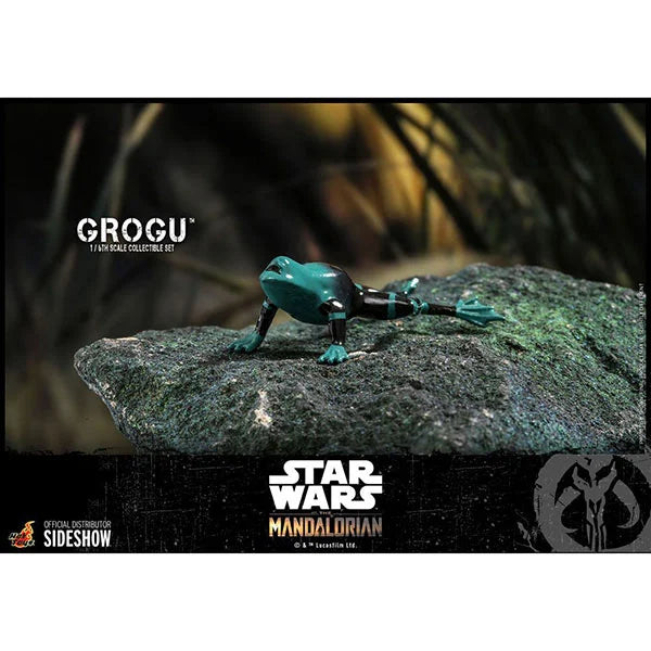 Hot Toys: Star Wars - The Mandalorian - Grogu 3er-Set - Actionfiguren 1/6
