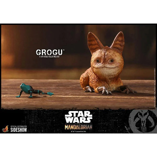 Hot Toys: Star Wars - The Mandalorian - Grogu 3er-Set - Actionfiguren 1/6