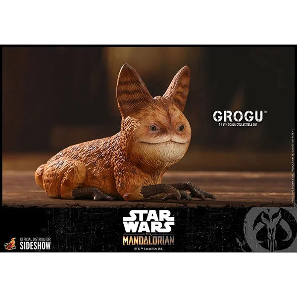 Hot Toys: Star Wars - The Mandalorian - Grogu 3er-Set - Actionfiguren 1/6