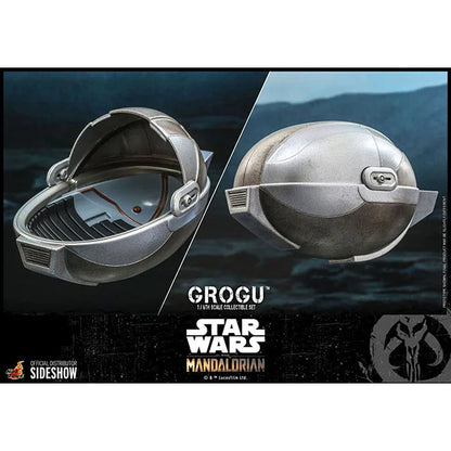 Hot Toys: Star Wars - The Mandalorian - Grogu 3er-Set - Actionfiguren 1/6
