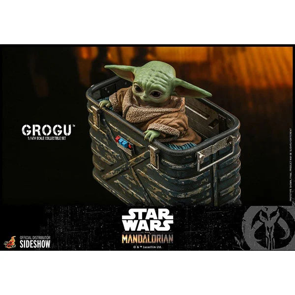 Hot Toys: Star Wars - The Mandalorian - Grogu 3er-Set - Actionfiguren 1/6