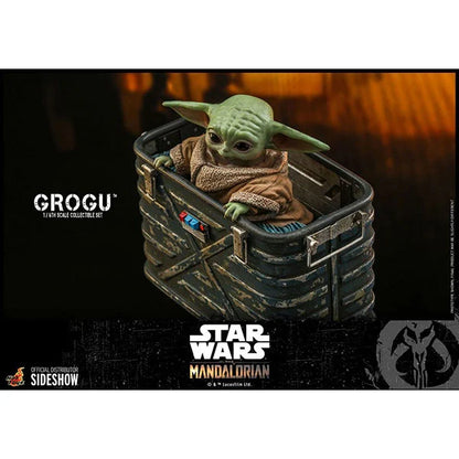 Hot Toys: Star Wars - The Mandalorian - Grogu 3er-Set - Actionfiguren 1/6