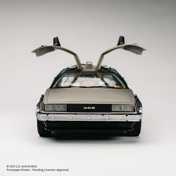 Back to the Future - DeLorean Time Machine - Diecast Modell 1/10 - 45 cm