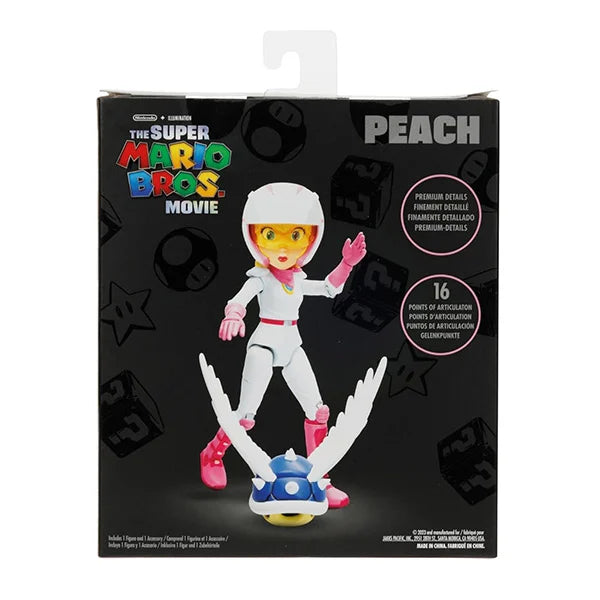 Der Super Mario Bros. Film: Peach (Motorrad-Outfit) - Actionfigur - 13 cm