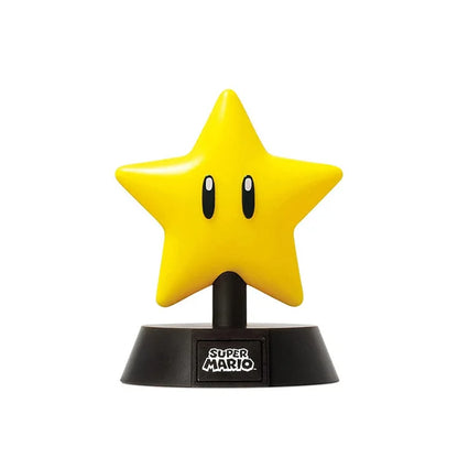 Super Mario: Super Star (V2) - Icon Lampe / Deko-Leuchte - 10 cm
