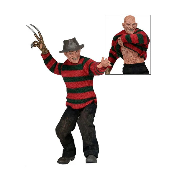 Nightmare on Elm Street 3: Dream Warriors - Retro Clothed Freddy Krueger - Actionfigur - 20 cm