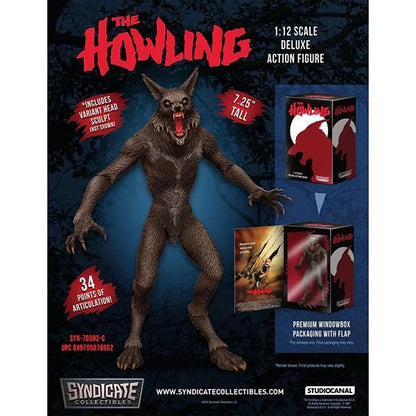 The Howling: Werewolf - Deluxe Actionfigur 1/12 - 19 cm