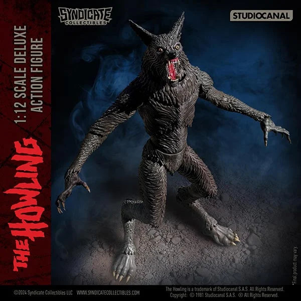The Howling: Werewolf - Deluxe Actionfigur 1/12 - 19 cm