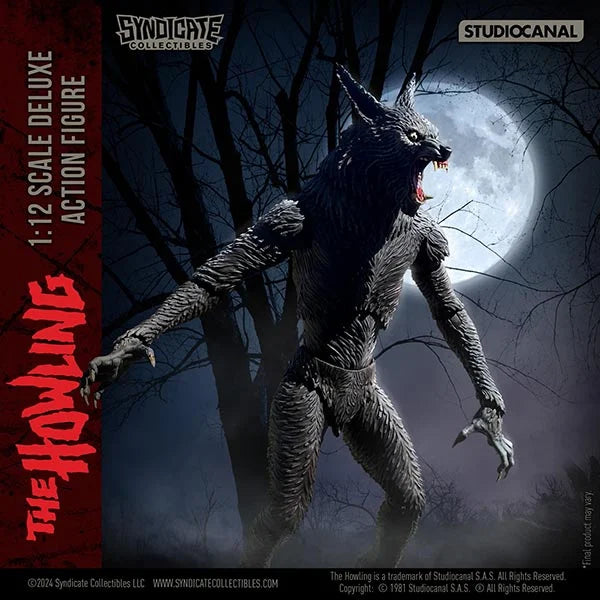 The Howling: Werewolf - Deluxe Actionfigur 1/12 - 19 cm