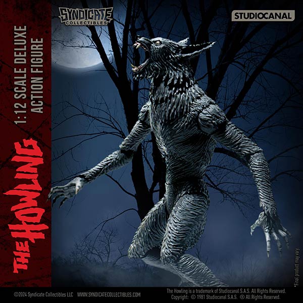 The Howling: Werewolf - Deluxe Actionfigur 1/12 - 19 cm