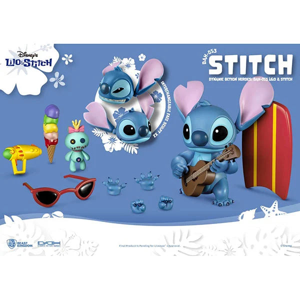 Lilo & Stitch: Dynamic 8ction Heroes Actionfigur 1/9 - Stitch - DAH-053 - 18 cm