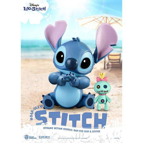 Lilo & Stitch: Dynamic 8ction Heroes Actionfigur 1/9 - Stitch - DAH-053 - 18 cm