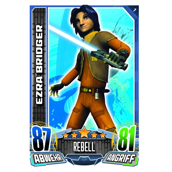 Star Wars Rebel Attax - Serie 1 (2015) - 1 Sammeldose &amp; 25 Karten