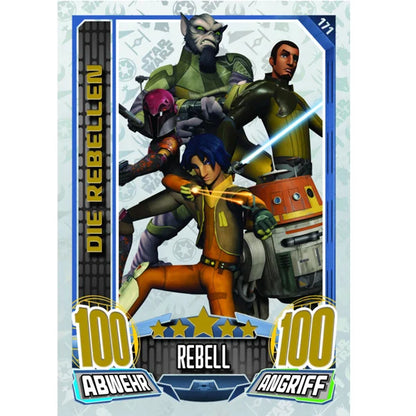 Star Wars Rebel Attax - Serie 1 (2015) - 1 Sammeldose &amp; 25 Karten
