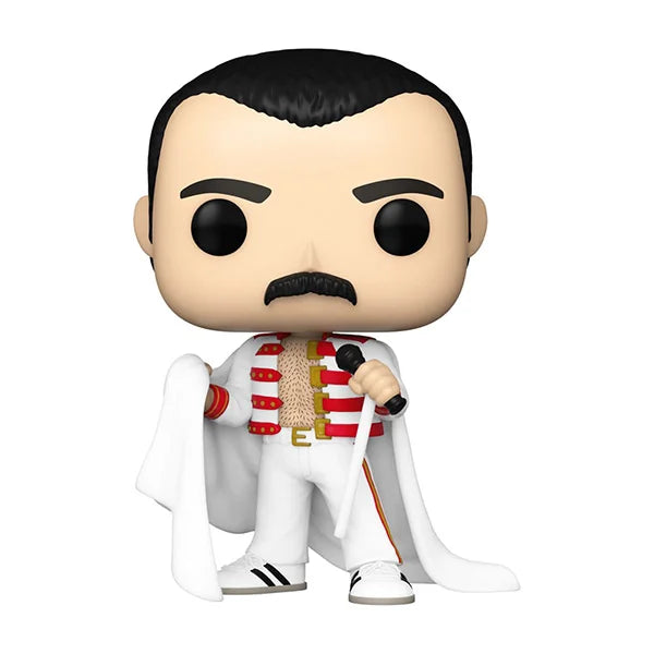 Funko: POP! Rocks - Queen - Freddie Mercury (We Will Rock You Tour) - 414 - 9 cm