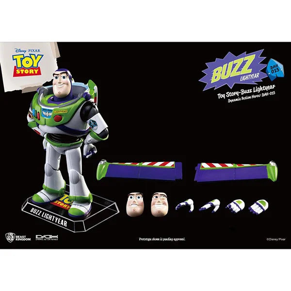 Toy Story: Dynamic 8ction Heroes Actionfigur 1/9 - Buzz Lightyear - DAH-015 - 18 cm