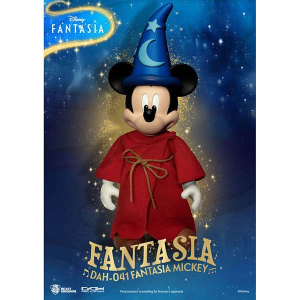 Disney Classic: Dynamic 8ction Heroes Actionfigur 1/9 - Mickey Mouse - Fantasia - DAH-041 - 21 cm