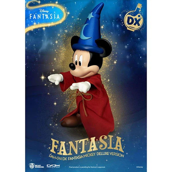 Disney Classic: Dynamic 8ction Heroes Actionfigur Deluxe Version 1/9 - Mickey Mouse - Fantasia - DAH-041 - 21 cm