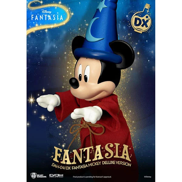 Disney Classic: Dynamic 8ction Heroes Actionfigur Deluxe Version 1/9 - Mickey Mouse - Fantasia - DAH-041 - 21 cm