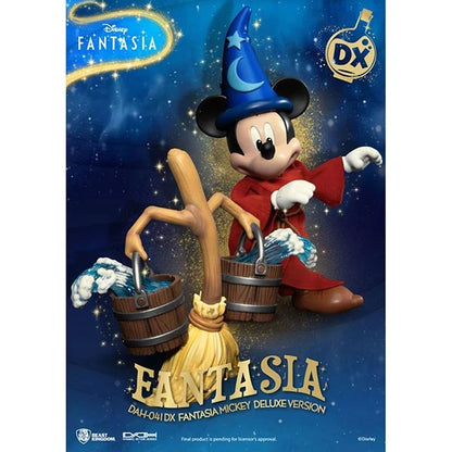 Disney Classic: Dynamic 8ction Heroes Actionfigur Deluxe Version 1/9 - Mickey Mouse - Fantasia - DAH-041 - 21 cm