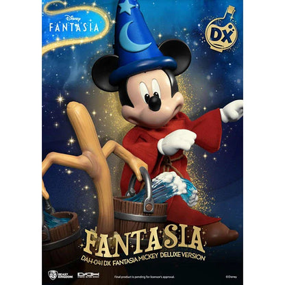 Disney Classic: Dynamic 8ction Heroes Actionfigur Deluxe Version 1/9 - Mickey Mouse - Fantasia - DAH-041 - 21 cm