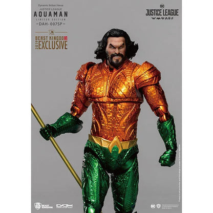 DC: Dynamic 8ction Heroes Actionfigur 1/9 - Justice League Aquaman (Comic Color Ver.) - DAH-007SP - 20 cm