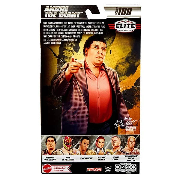 WWE Wrestling: Andre the Giant (Limitierte Version) - Elite Collection Actionfigur - 15 cm