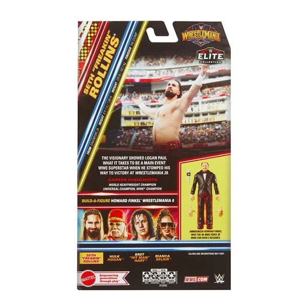 WWE Wrestling: Seth Rollins - BAF - Elite Collection Actionfigur - 15 cm