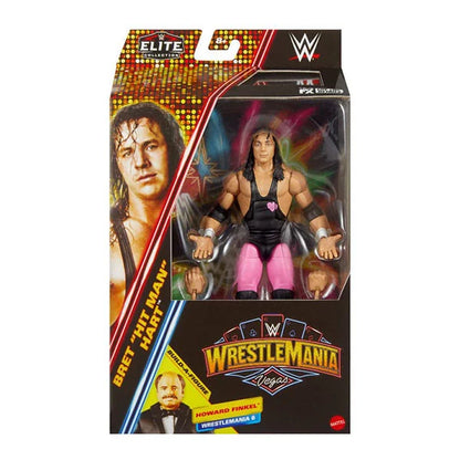 WWE Wrestling: Bret Hart - BAF - Elite Collection Actionfigur - 15 cm