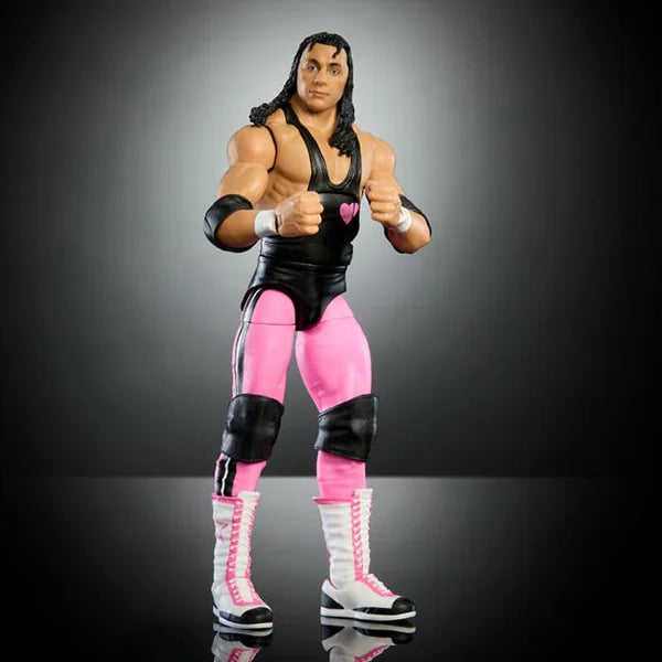 WWE Wrestling: Bret Hart - BAF - Elite Collection Actionfigur - 15 cm