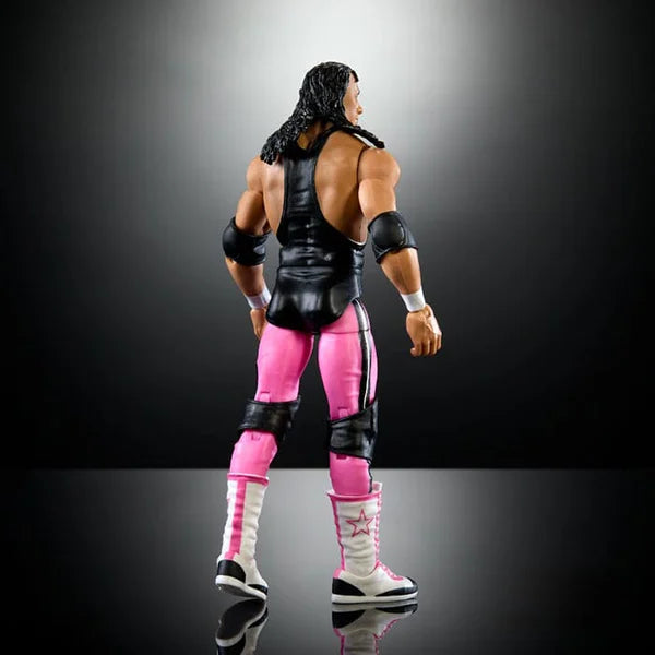 WWE Wrestling: Bret Hart - BAF - Elite Collection Actionfigur - 15 cm