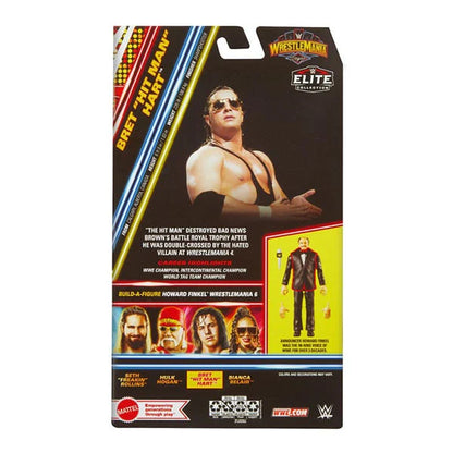 WWE Wrestling: Bret Hart - BAF - Elite Collection Actionfigur - 15 cm