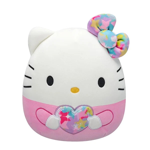 Squishmallows: Plüschfigur - Hello Kitty mit Herz - 25 cm