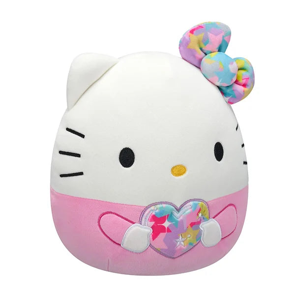 Squishmallows: Plüschfigur - Hello Kitty mit Herz - 25 cm