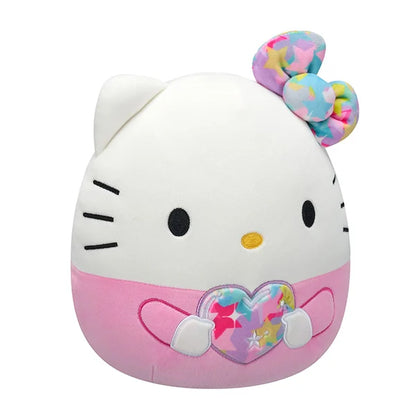 Squishmallows: Plüschfigur - Hello Kitty mit Herz - 25 cm