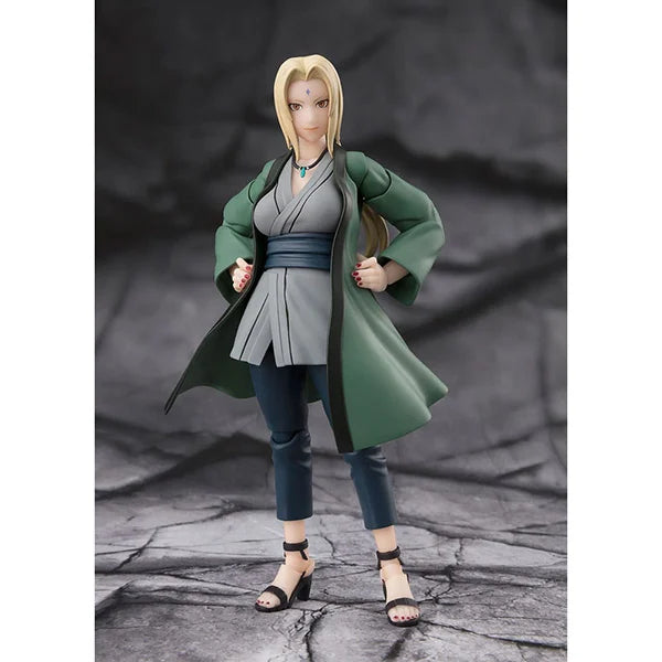 Naruto: Shippuden - Tsunade (The Legendary Medical Ninja) - S.H. Figuarts -Actionfigur - 14 cm