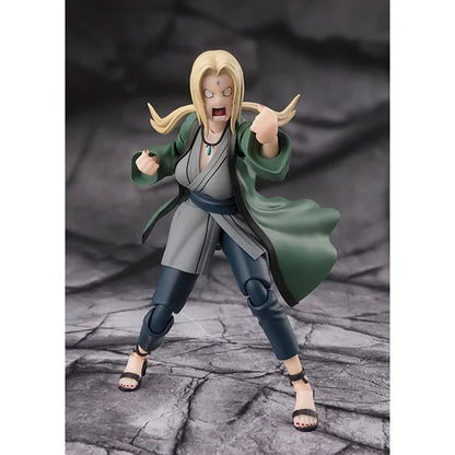 Naruto: Shippuden - Tsunade (The Legendary Medical Ninja) - S.H. Figuarts -Actionfigur - 14 cm