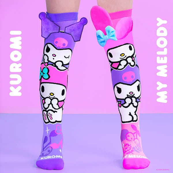 MADMIA: Kuromi & My Melody - Socken