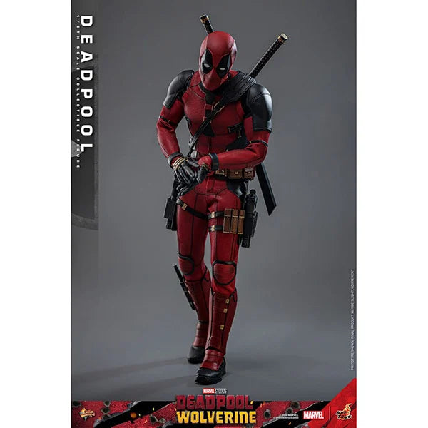 Hot Toys: Deadpool & Wolverine - Deadpool - Movie Masterpiece - Actionfigur 1/6 - 31 cm